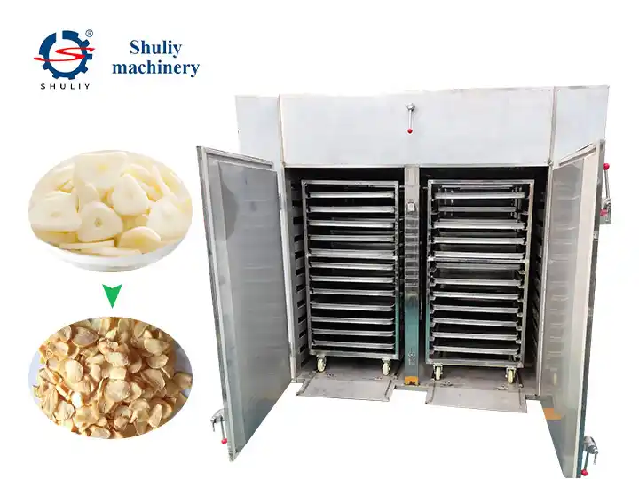 Garlic dehydration machine