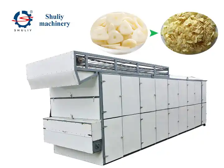 Garlic dehydrator machine