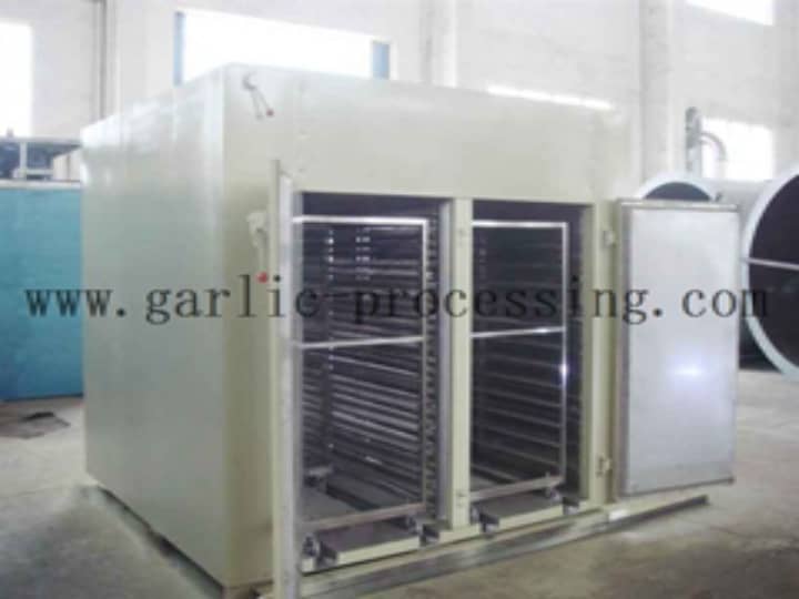 Garlic dryer machine