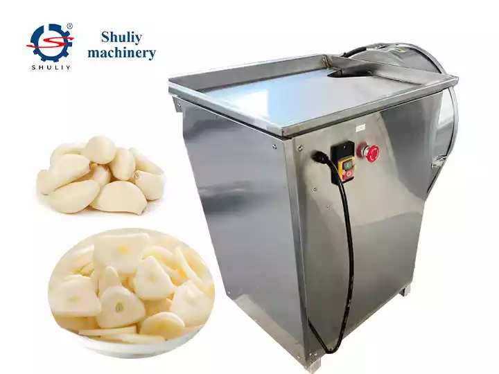 Garlic slicer machine