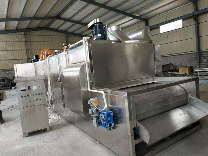 garlic flake belt drying machine