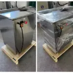 hình ảnh thực tế của máy thái tỏi