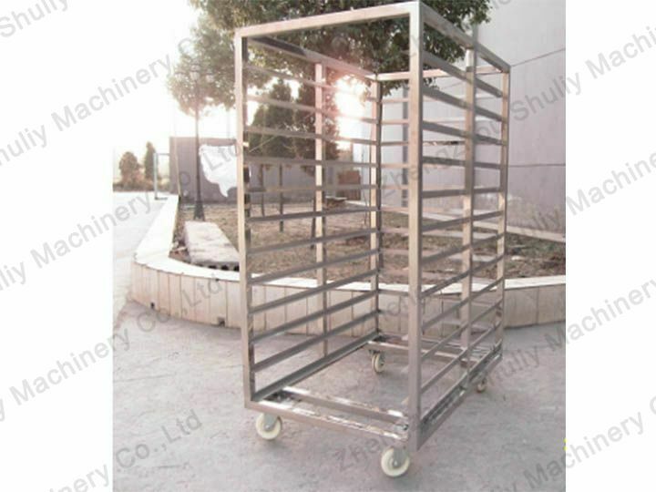 trolley of garlic flake drying machine--1