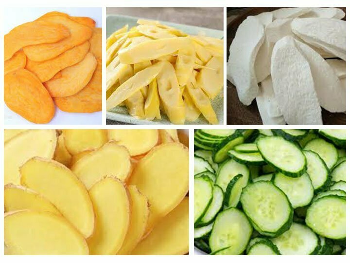 Vegetable slices