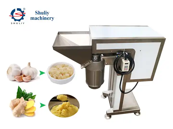 Zencefil sarımsak ezmesi yapma makinesi