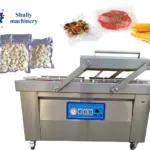 Máy đóng gói tỏi chân không hai buồng