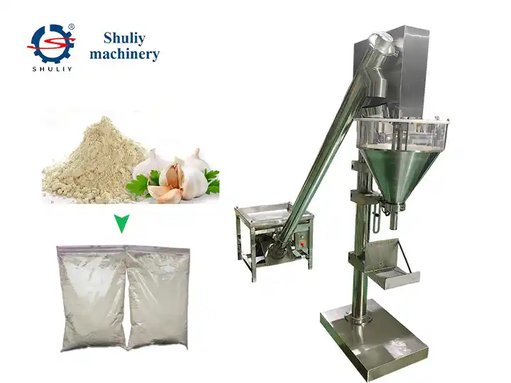 Yarı Otomatik Sarımsak Tozu Paketleme Makinesi