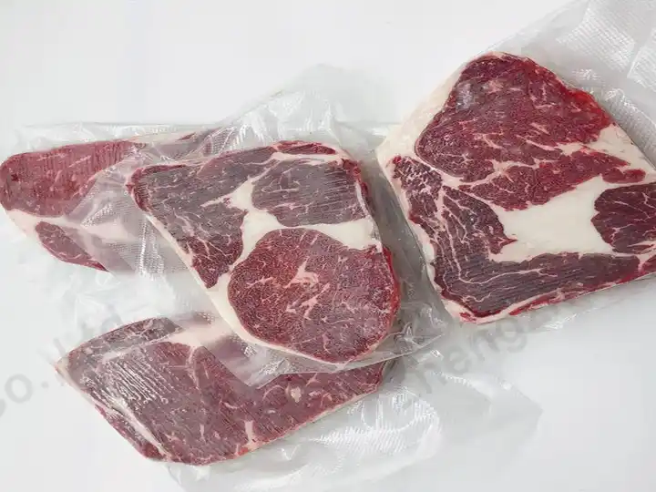 thịt đóng gói chân không