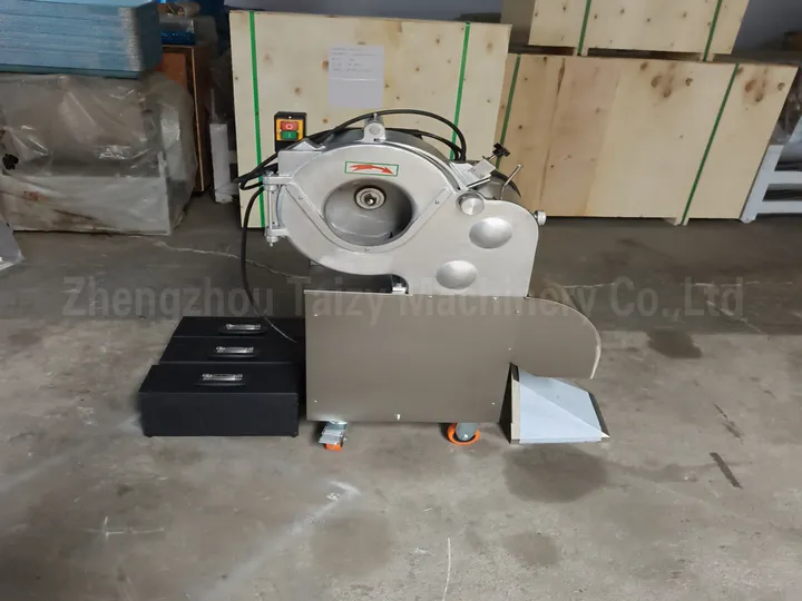 Máy cắt hành tự động cho khách hàng tại Mỹ