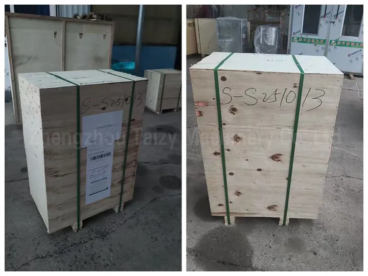 Onion Dicing Machine Packaging