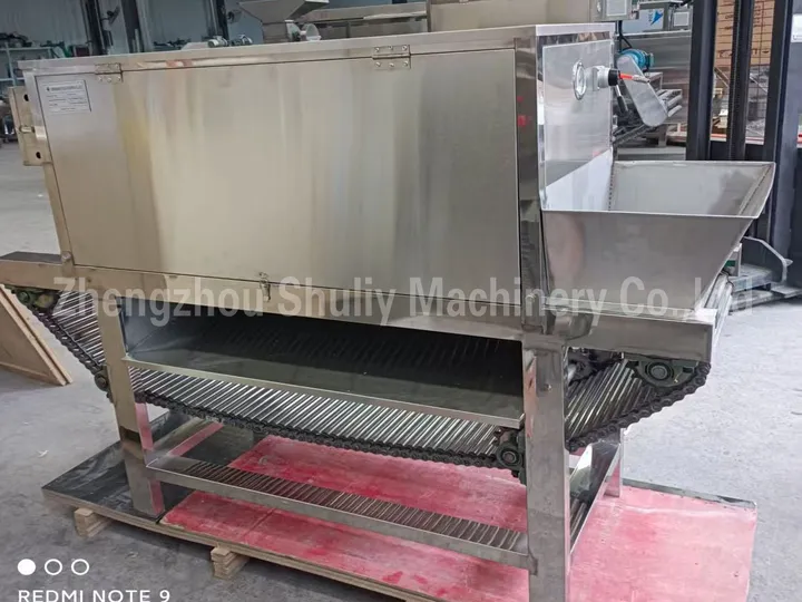 Chain Type Garlic Continuous Peeling Machine