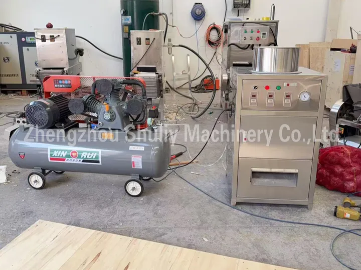Garlic Peeling Machine Factory Delivery