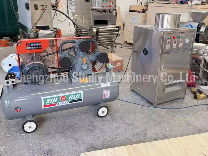 Garlic Peeling Machine Finished and Ready to Ship