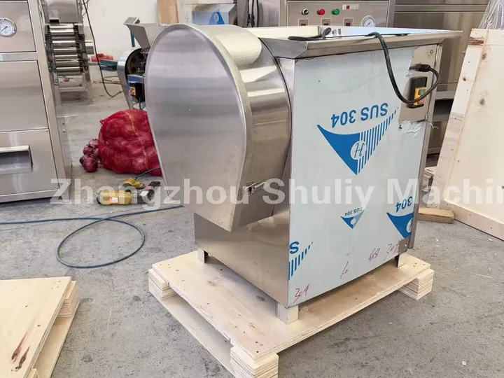 Garlic Slicer Machine Whole View