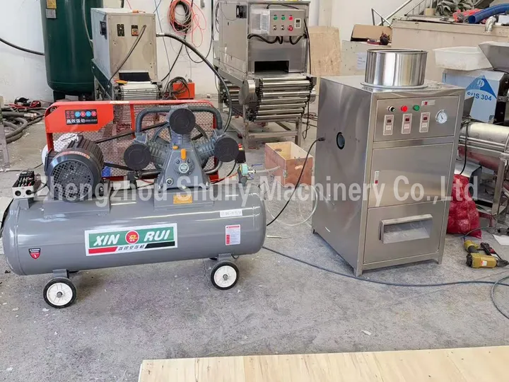 SL-150 Garlic Peeling Machine with Air Compressor