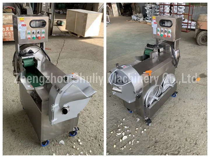 High-Capacity Onion Cutting Machine 2 Automatic Onion Cutting Equipment