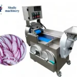 High-Capacity Onion Cutting Machine