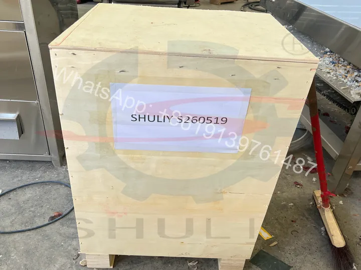Garlic Peeling Machine Shipped to Japan